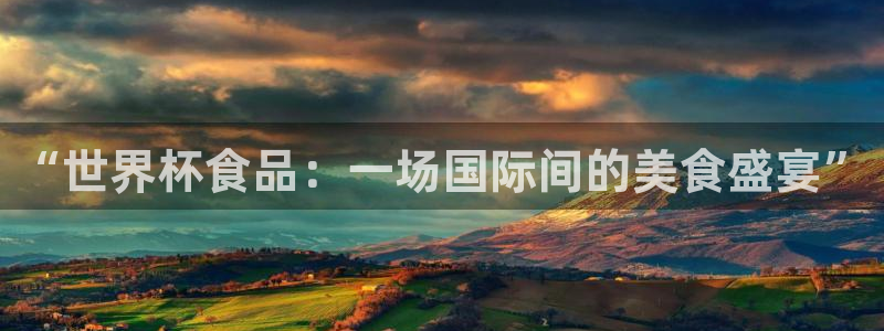 世界杯转播表:“世界杯食品:一场国际间的美食盛宴”
